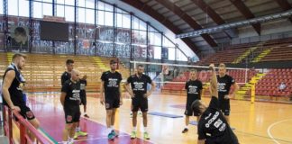 Prima seduta di allenamento per i "block devils"