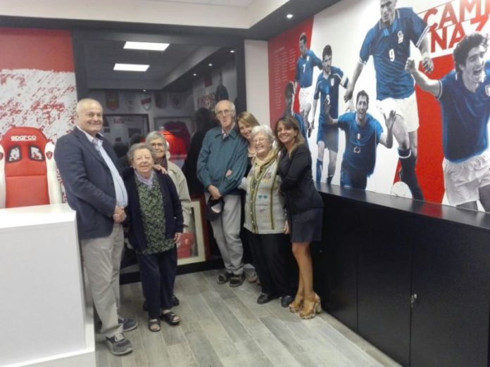 Una visita speciale al Museo del Grifo. Presso i locali del museo di Pian di Massiano ospiti alcuni anziani dell'Istituto Donini