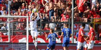 Rosati un 'felino', Di Carmine sempre più bomber. Il portiere blinda il successo con parate straordinarie, il numero dieci firma la vittoria con una zampata da vero attaccante