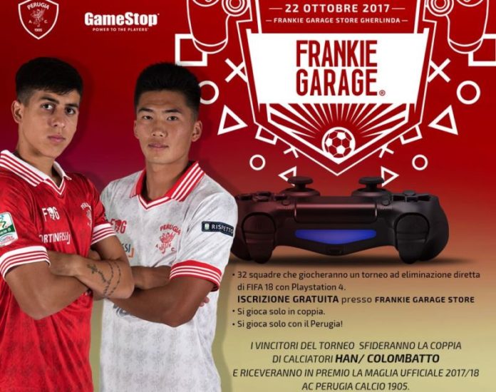 Torneo Frankie Garage: protagonisti anche due Grifoni. Il 22 ottobre, presso il Gherlinda, si terrà una competizione videoludica con il gioco Fifa18. Presenti Han e Colombatto