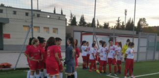 La Grifo Primavera spazza via la Florentia. Poker per le Grifoncelle con doppietta di Annibaldi. Il tecnico Peverini: “Vittoria per nulla scontata”