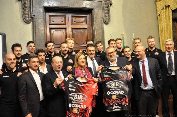 Palazzo Donini ospita la Sir Safety Perugia