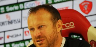 Breda: "L'obiettivo è muovere la classifica". Il tecnico del Perugia: "Faccio i complimenti ai miei ragazzi per come hanno reagito al furto. Col Foggia tutti uniti"