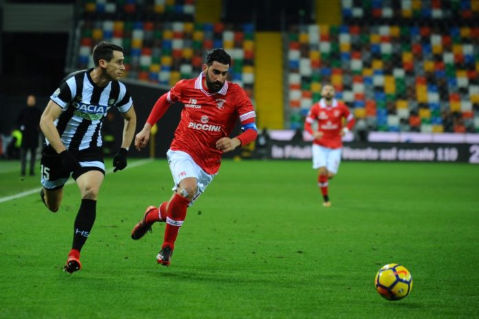 Tegola per Breda: Belmonte torna contro l'Empoli? Il tecnico del Grifo dovrà fare a meno del difensore per almeno 20 giorni. A Salerno Falco possibile titolare