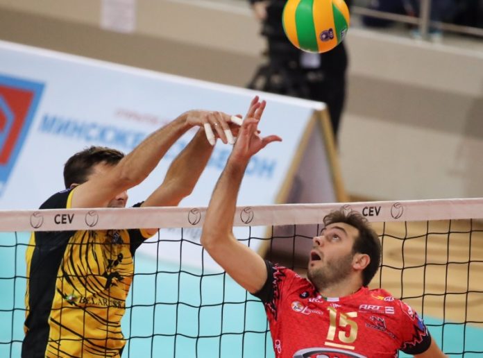 La Sir Perugia sbanca Minsk. Vittoria in quattro set contro lo Shakhtior Soligorsk e qualificazione ai gironi di Champions più vicina