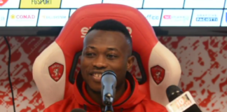 Nura: "Quì per dare il massimo". Il nuovo terzino del Grifo: "Io come Maicon? Quando giocherò vi farò sapere"