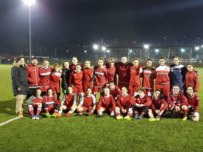 Grifo Primavera: la marcia continua. Le ragazze di Vania Peverini rifilano un secco 4-0 alla Libertas Femminile