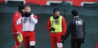 Grifo: lavoro certosino per chiudere al meglio. Breda si concentra sulla difesa e sulle palle inattive. Del Prete nella via del recupero