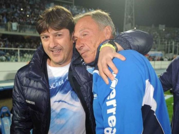 Grifo stabilmente in paradiso, il patron del Pescara all'inferno. Il Perugia, con il terzo successo consecutivo, si mantiene nelle zone 'benevole', precipitoso ed immeritato l'esonero per Zeman