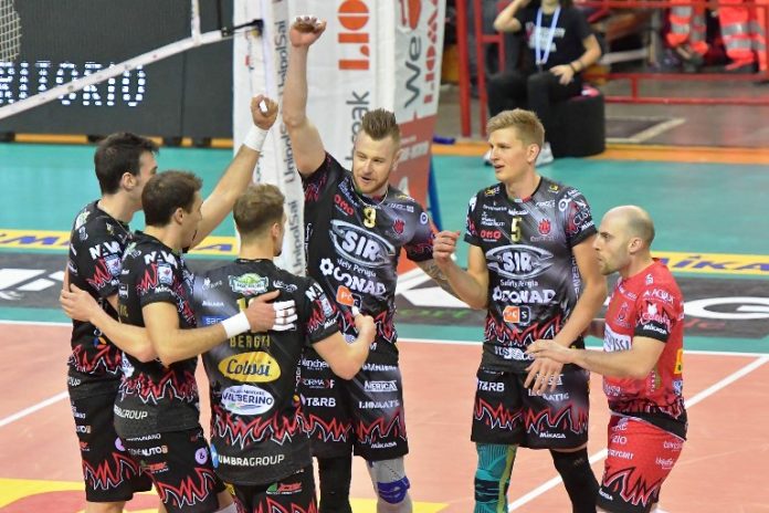 Aperitivo per la Sir in vista dei playoff