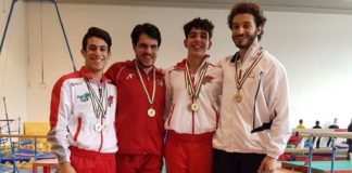 Ginnastica artistica maschile, a Perugia oltre 70 atleti della Fortebraccio