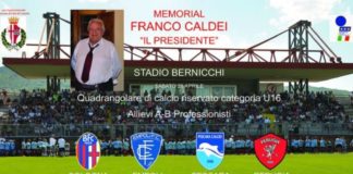 Perugia: l'under 16 di scena al quadrangolare "Franco Caldei". I Grifoncelli affronteranno i pari età di Bologna, Pescara ed Empoli