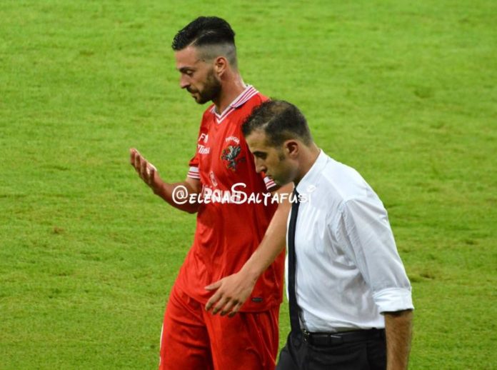 Grifo: Di Carmine chiude la seduta anzitempo. L'attaccante riceve un colpo e va negli spogliatoi, Nesta intnto studia il da farsi nei minimi dettagli