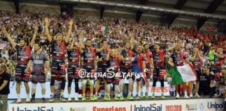 Le istituzioni locali rendono omaggio alla Sir Safety Conad Perugia