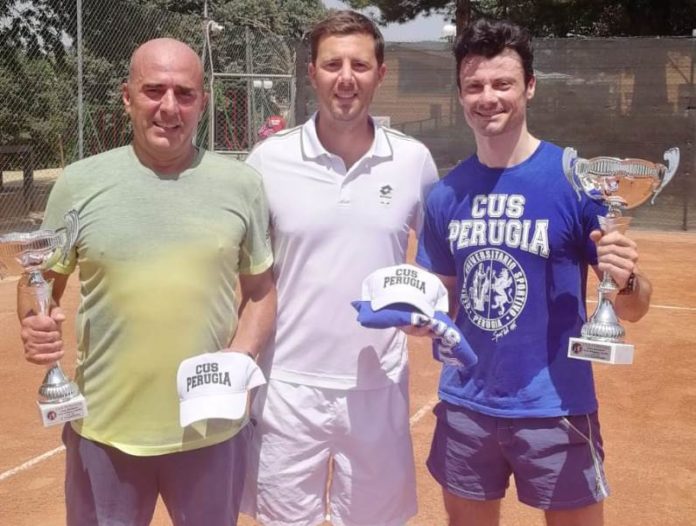 Cus Perugia: Gallina e Petriliggieri trionfano nel singolare di tennis. Si conclude il torneo organizzato dalla società perugina e partito nel mese di marzo
