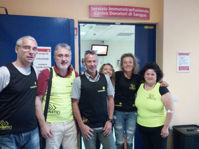 Podismo e solidarietà: L'Unatici Ellera Corciano in prima linea. Gli atleti della società perugina protagonisti di una donazione di sangue al centro trasfusionale