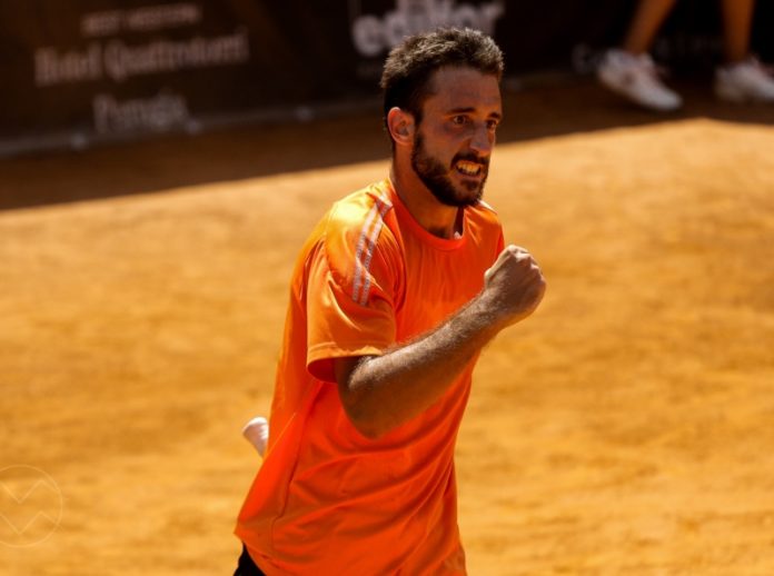 Internazionali di Perugia: su il sipario sul main draw. Bene il serbo Milojeviced il francese De Shepper, il perugino De Bernardis si arrende nel doppio