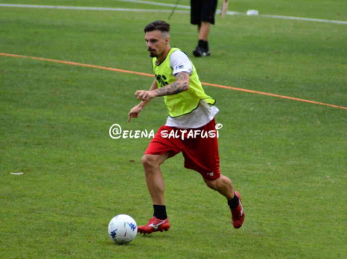 Grifo: l'infermeria lentamente si svuota. Nell'allenamento di lunedì al Curi si è rivisto anche Cremonesi