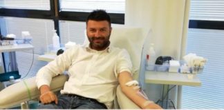 La "manovra" più bella per Goretti. Stavolta nessun "colpo" di mercato, il d.t. del Grifo si è presentato al centro trasfusionale dell'ospedale di Perugia per una donazione di sangue