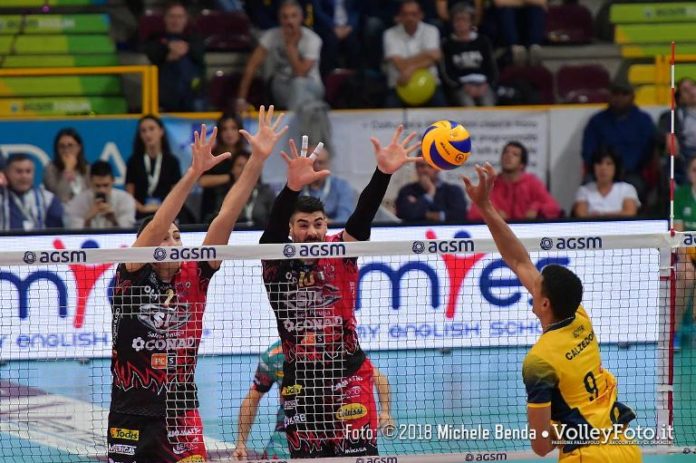 Seconda vittoria della Sir Safety che espugna Verona