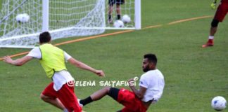 Ngawa ai saluti: è rescissione. L'ormai ex difensore del Grifo tornerà a giocare in Belgio