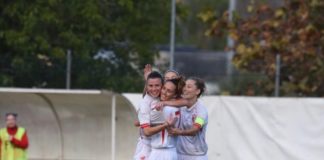 Perugia Femminile "Forza 4". Quarta vittoria consecutiva per le ragazze di Peverini che stendono il Forlì per 2-0. In gol Giulia Fiorucci e Brozzetti