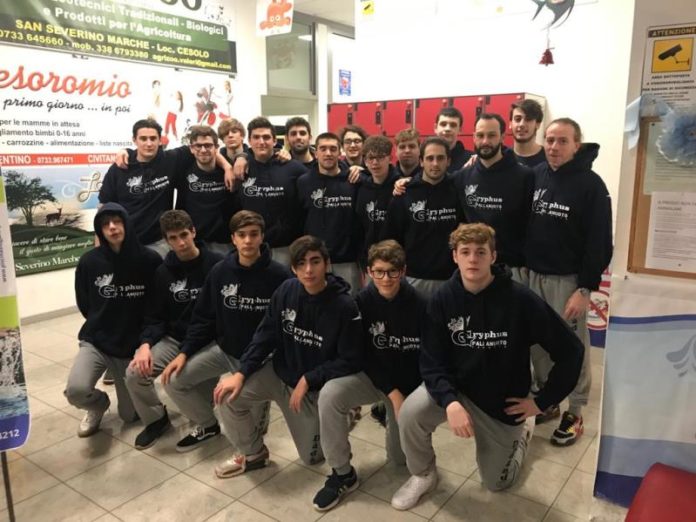 Gryphus: arriva un k.o. amaro col San Severino. I ragazzi di Marti, in vantaggio per tutto il match, si vedono scavalcare nel finale con un 7-8 che lascia spazio al rammarico