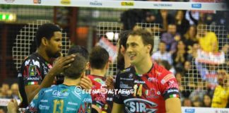 Atanasijevic: "A Trento è dura, ma possiamo farcela". Il 'bomber' della Sir: "Loro la squadra più forte del momento, ma noi siamo in una buona condizione"