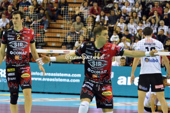 Campionato archiviato: Sir a caccia della semfinale di Champions. Mercoledì sera al Palabarton la gara di ritorno contro Chaumont. Serve vincere con qualsiasi risultato