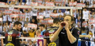 Bernardi: "A Kazan con la consapevolezza che si può fare". Il tecnico della Sir: "Chi pensava che i russi si fossero indeboliti ora deve ricredersi. Fattore campo non così determinante, andremo per vincere"