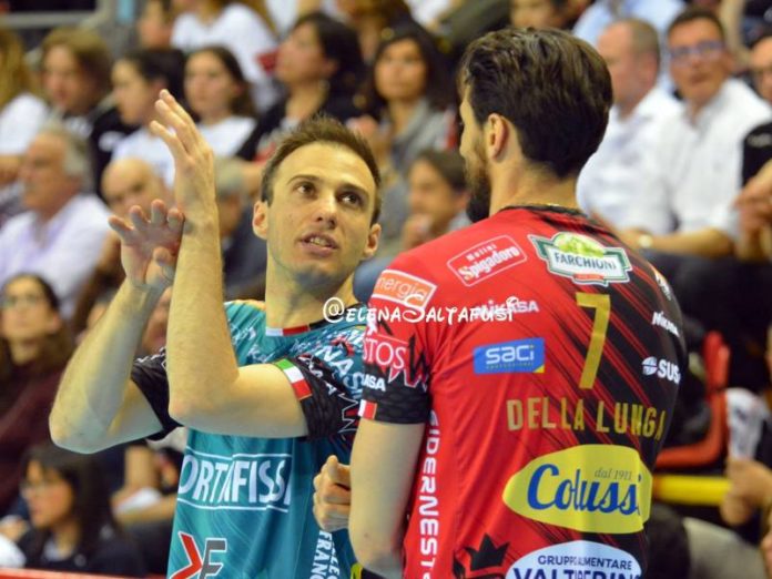 E ora la Sir già con la testa a gara 2. Archiviata la vittoria nella prima gara della serie di semifinale scudetto, i Block Devils preparano il colpaccio in casa di Modena venerdì sera