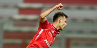 Gyomber: "Io non un campione, ma ho sempre dato tutto". Il difensore del Grifo: "Peccato per il buon primo tempo. Chi parla solo di errori di difesa non sa di calcio"