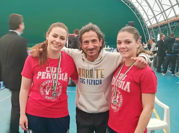 Il Cus Perugia brilla anche nel karate. Ai Cnu di L'Aquila i ragazzi del maestro Arena riportano tre medaglie