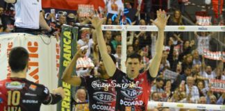 Podrascanin: "Dalla nostra abbiamo ritmo gara e tifosi". Il centrale della Sir: "Contro la Lube una bella partita, ora dobbiamo fare di più fuori casa"