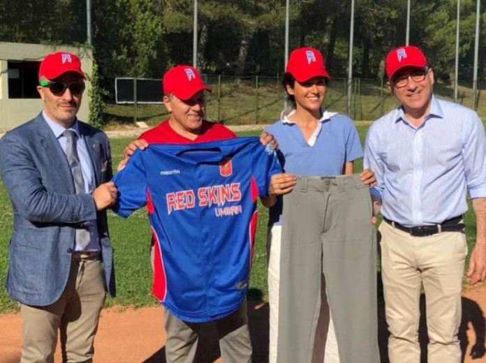 Il Lions Club per gli atleti non vedenti dei Red Skins. Presso il 