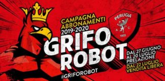 Campagna abbonamenti: arriva "Griforobot". L'area marketing del Perugia sceglie la via dei supereroi per promuovere le sottoscrizioni per la prossima stagione