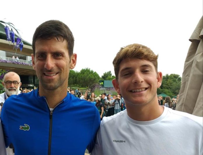 Passaro saluta Wimbledon dopo la sconfitta nel doppio. L'alfiere dello Junior Tennis Perugia ha comunque vissuto giorni memorabili allo Wimbledon Juniores