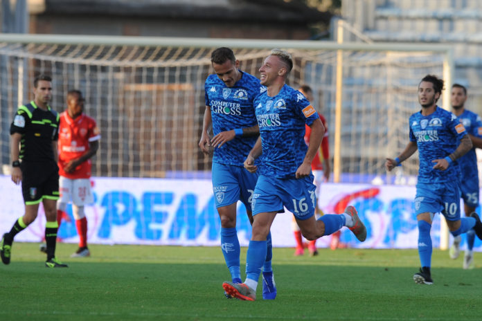 Grifo: a Empoli cade l'imbattibilità. Un gol di Frattesi e una doppieta di Mancuso stendono un Perugia rimaneggiato