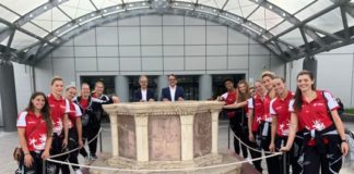 Una giornata speciale per la Bartoccini Perugia. Le ragazze di Bovari in visita all'ospedale Santa Maria della Misericordia