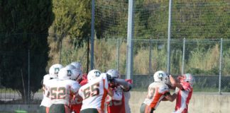 Football americano: quattro Grifoni in prestito ai Dolphins Ancona. Rossini, Vitali, Buccioli e Gattobigio si mettono in mostra con la formazione under 19 dei marchigiani