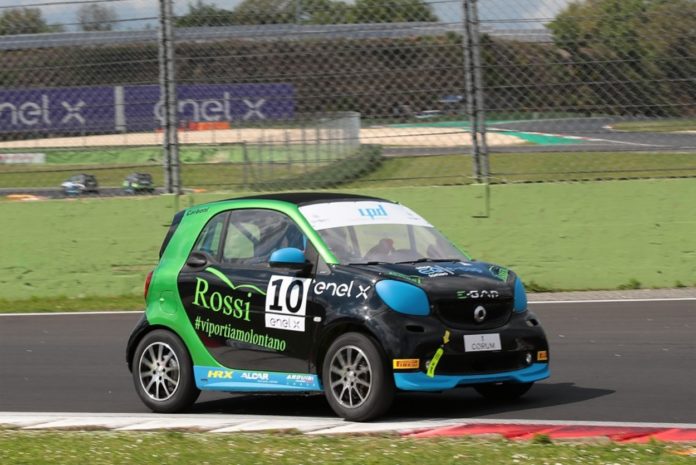 L'elettrico arriva anche all'autodromo di Magione. Tanti eventi per la due giorni della Smart EQ fortwo e-Cup