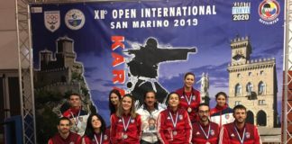 Il Cus Perugia fa incetta di medaglie nel karate. Agli "Open" di San Marino i ragazzi di Arena raccolgono un oro, quattro argenti e due bronzi