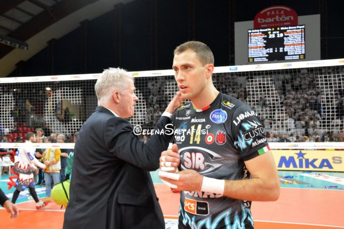 Sir: Atanasijevic positivo al Covid-19. A rivelarlo è lo stesso opposto di Perugia, ma i sintomi sono lievi 