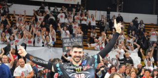 Lanza: "Grazie Perugia, sarai sempre nel mio cuore". Il saluto dello schiacciatore: "Solo applausi per i Sirmaniaci e per la città"