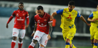 Falasco si becca due giornate. Il giudice sportivo non fa sconti. Il difensore salterà Livorno e Juve Stabia