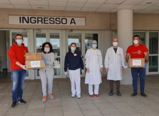 Il Perugia Club di Castello aiuta l'Ospedale tifernate. Donati dispositivi di protezione da coronavirus agli operatori sanitari 