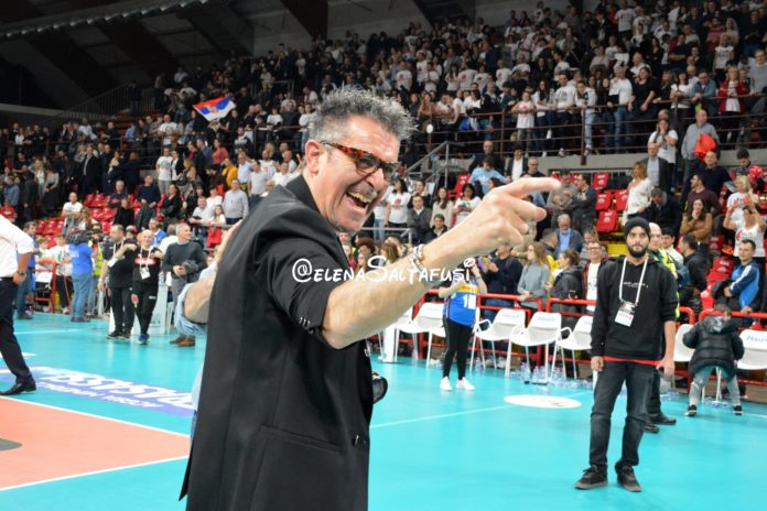 Sir, la carica di Gino: “Voglio lo scudetto, ma servirà prepararsi bene”. Il presidente Sirci cancella la delusione della Champions e si schiera con i suoi ragazzi