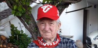 La Serie B premia il tifoso 90enne Francesco. L'iniziativa del campionato cadetto "Giochiamo in casa" ha visto protagonista un longevo supporter del Grifo 