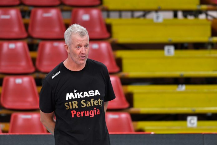 Sir: anche Heynen è guarito. Pure il tecnico di Perugia torna negativo al tampone del Covid-19. Ma sui recuperi delle gare il belga predica calma