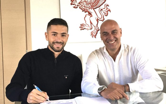 Il Grifo ha il suo greco: ecco Sounas. Il centrocampista si trasferisce al Perugia a titolo definitivo